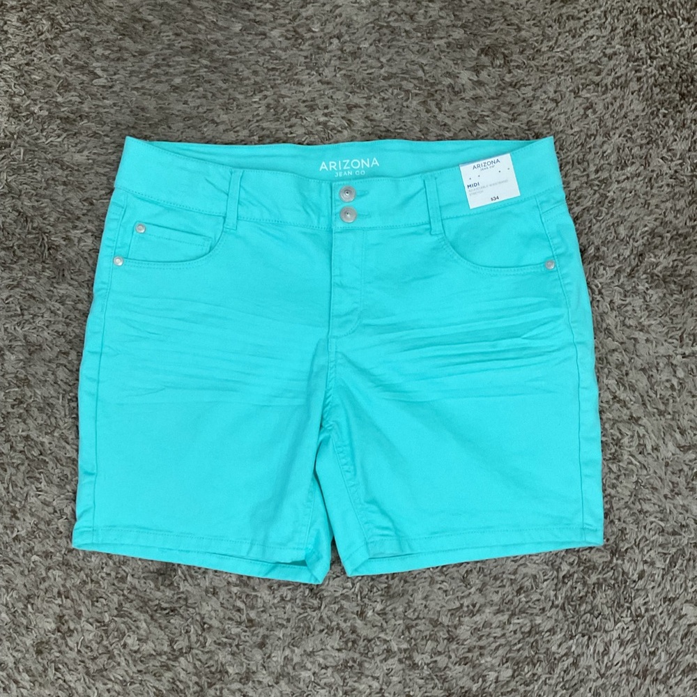 Arizona Jean Company Blue Bermuda Shorts
